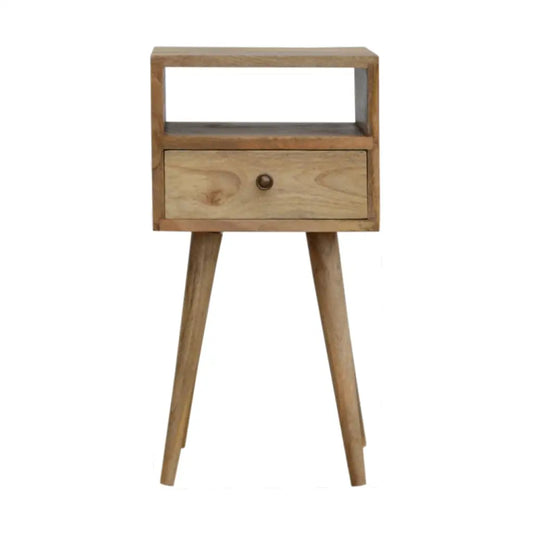 Mini Oak-ish Bedside Cabinet/ Table