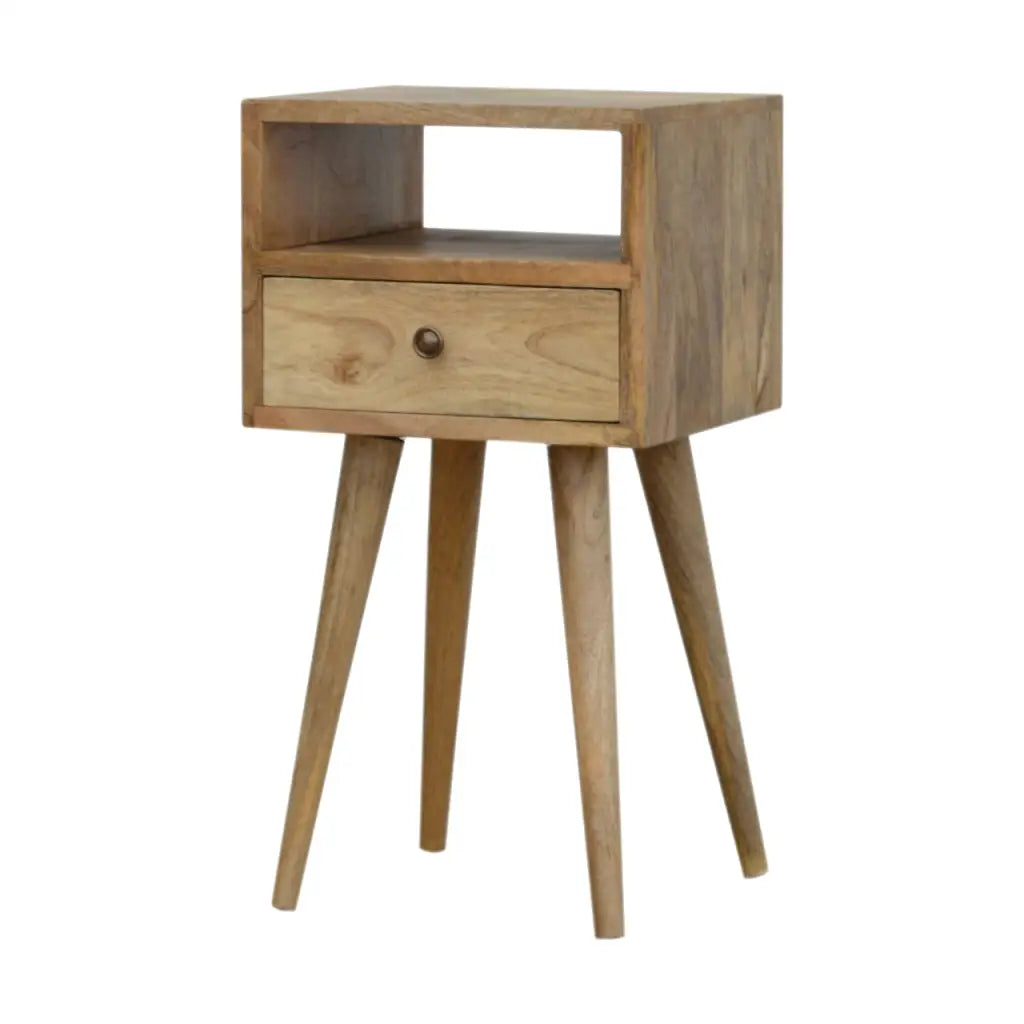 Mini Oak-ish Bedside Cabinet/ Table