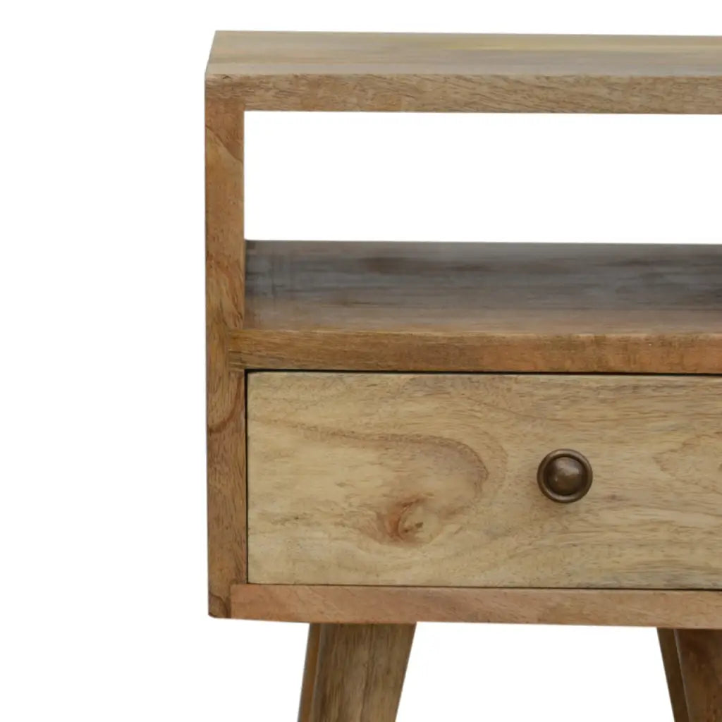 Mini Oak-ish Bedside Cabinet/ Table