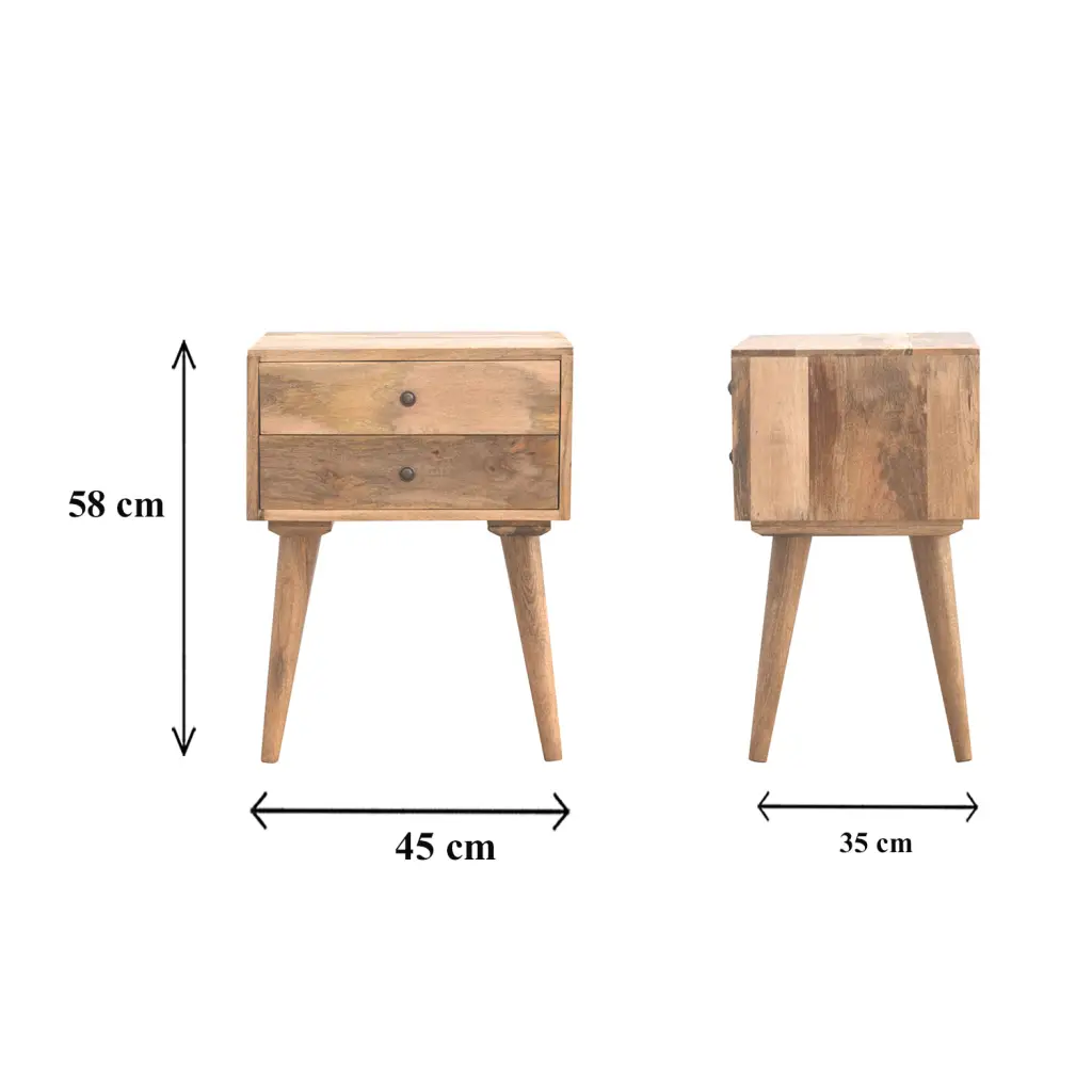 Modern Solid Wood Bedside Cabinet/ Table - Bedside Table