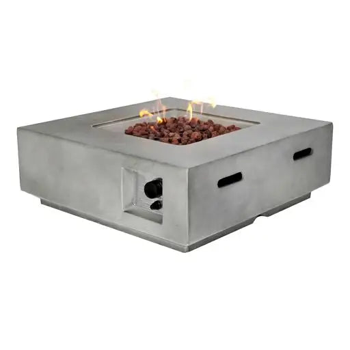 Royal Fire™ Lanzarote GRC Square Gas Fire Pit