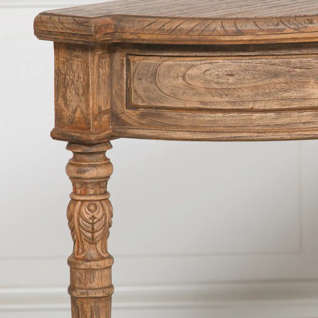 Rustic Cedar Wood Console Table 151cm