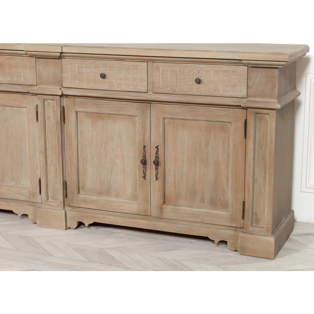 Rustic Classical Large Sideboard