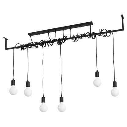 Copy of Salamanca 6 Black Pendant Ceiling Light