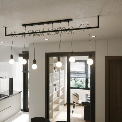 Copy of Salamanca 6 Black Pendant Ceiling Light