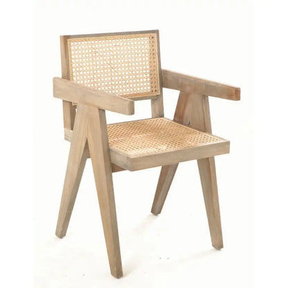 Square Rattan Dining Chair