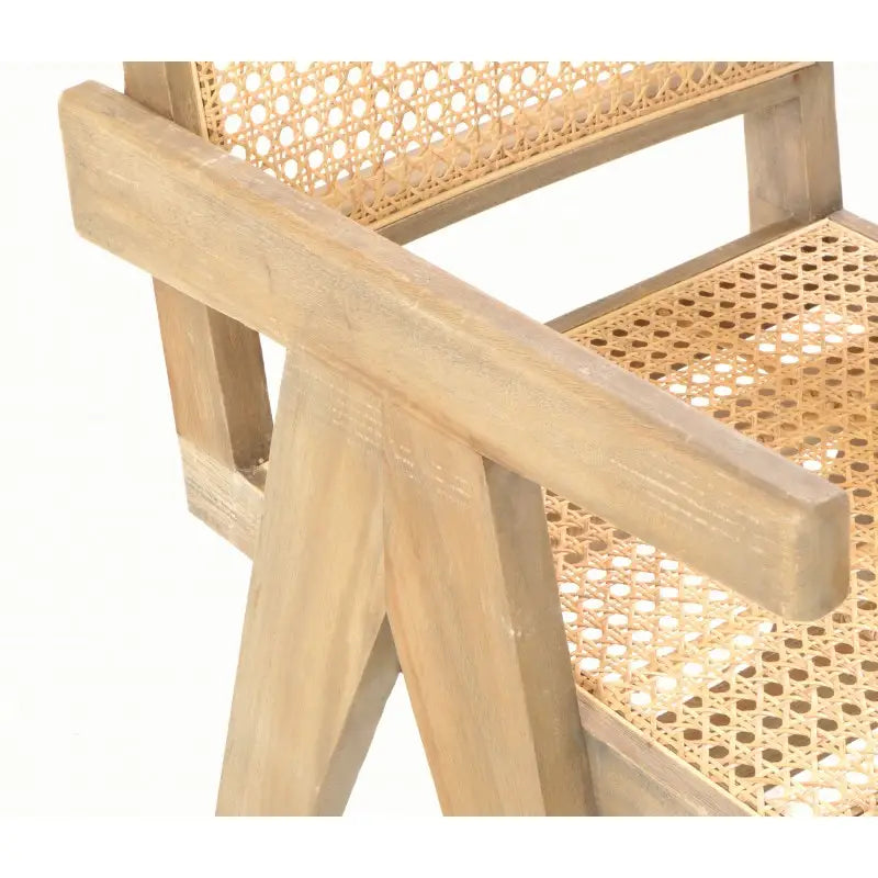 Square Rattan Dining Chair