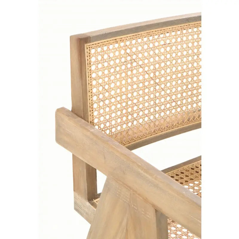 Square Rattan Dining Chair