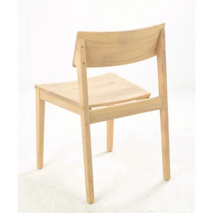 Square Sungkai Wood Dining Chair