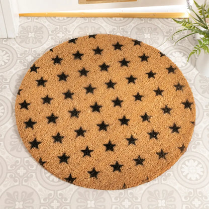 Stars Circle Doormat