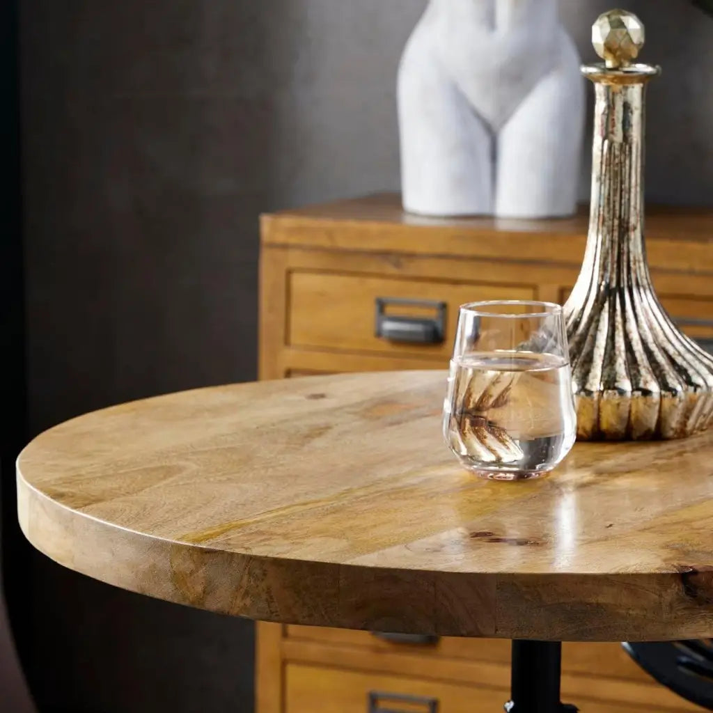 The Draftsman Adjustable Bar Bistro Table