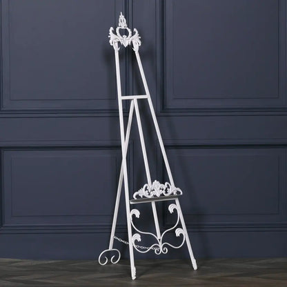 White Metal Easel 165cm