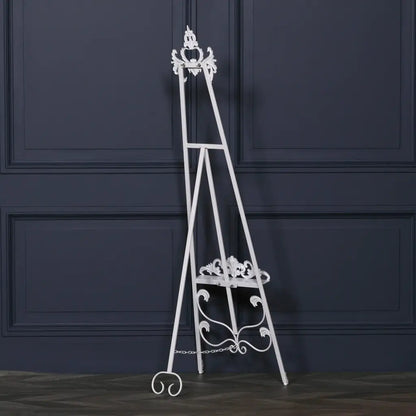 White Metal Easel 165cm