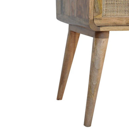 Woven Bedside Table/ Cabinet